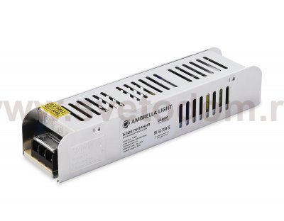 Блок питания с EMC для светодиодной ленты 24V 120W 5A IP20 185-260V 188*46*36 GS8682 Ambrella GS8682 блок питания 24V 120W 5A IP20 185-260V EMC 188*46*36
