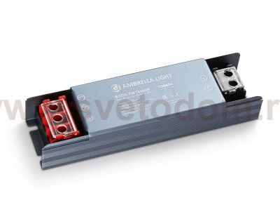 Блок питания для светодиодной ленты 12V 100W 8.3A IP20 185-260V 130*35*22 GS8804 Ambrella GS8804 LED Driver