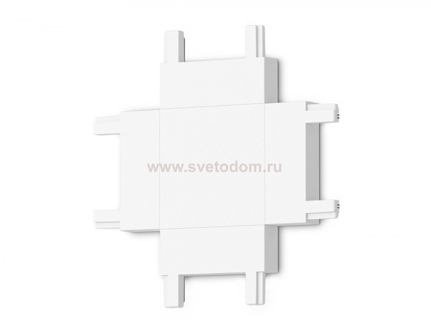 Коннектор X-образный для накладного шинопровода Magnetic Ultra Slim Ambrella GV1124 GV