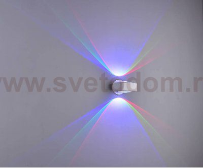 Светильник настенный светодиодный GW LINSE DesignLed GW-1025-6-WH-RGB
