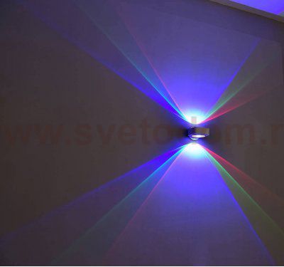 Светильник настенный GW LINSE DesignLed GW-1025-6-WH-RGB
