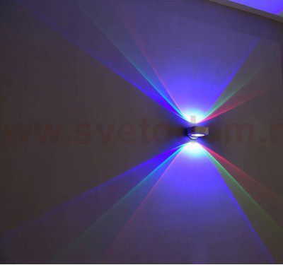 Светильник настенный светодиодный GW LINSE DesignLed GW-1025-6-WH-RGB