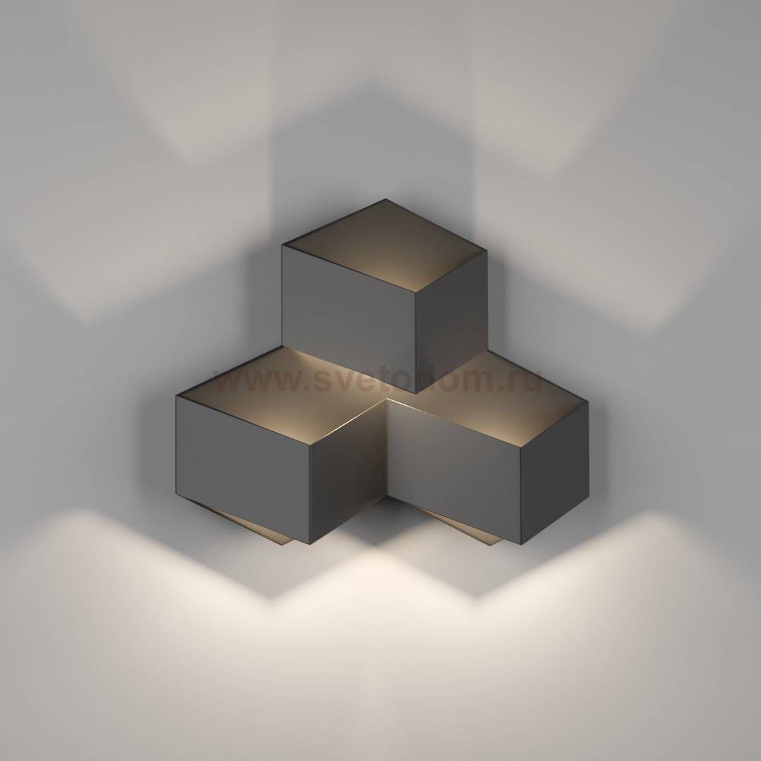 Светильник настенный GW PALMIRA DesignLed GW-1101-3-6-BL-WW