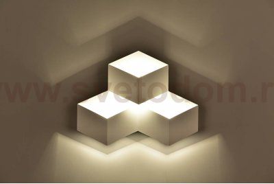 Светильник настенный GW PALMIRA DesignLed GW-1101-3-9-WH-WW