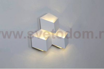 Светильник настенный GW PALMIRA DesignLed GW-1101-3-9-WH-WW