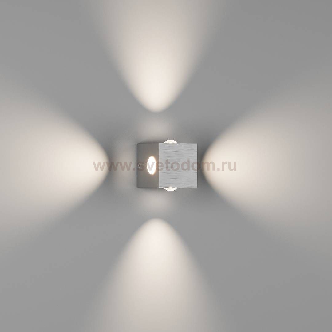 Светильник настенный GW KVAD 92 DesignLed GW-9092-4-SL-WW