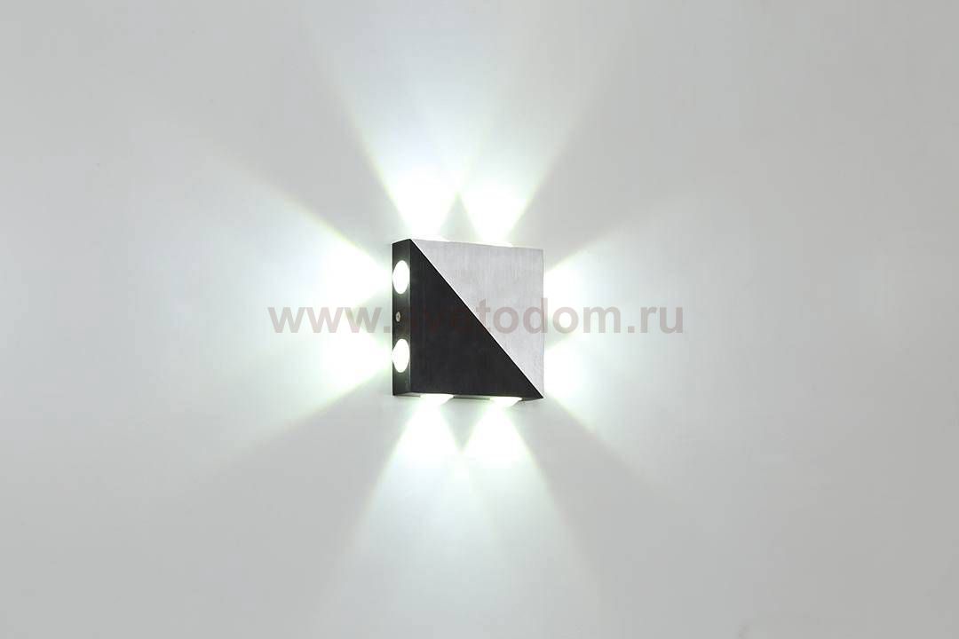 Светильник настенный GW KVAD 98 DesignLed GW-9098-8-SL-NW
