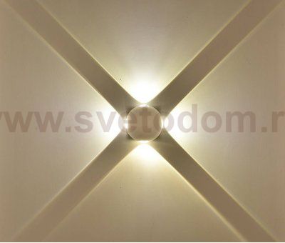 Светильник настенный GW SFERA-DBL DesignLed GW-A161-4-4-WH-WW