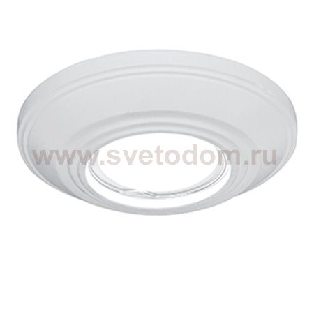 Светильник гипсовый Gauss GY006 белый d102мм