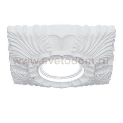 Светильник Gauss Gypsum GY007 белый, Gu5.3, d150 (GY007)