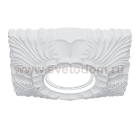 Светильник Gauss Gypsum GY007 белый, Gu5.3, d150 (GY007)