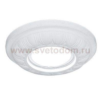 Светильник Gauss Gypsum GY008 белый, Gu5.3, d100 (GY008)
