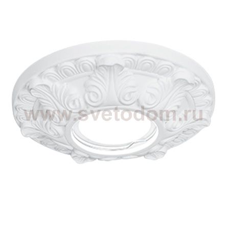 Светильник Gauss Gypsum GY009 белый, Gu5.3, d100