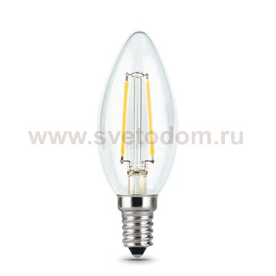 Лампа Gauss LED Filament Свеча E14 5W 450lm 4100К (103801205)