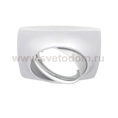 Светильник Gauss Metal Exclusive CA069 Круг. Белый перламутр, Gu5.3