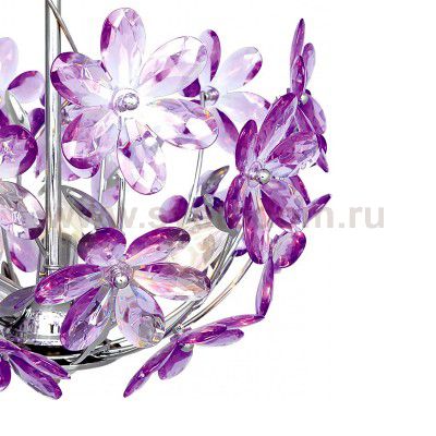 Люстра сиреневая Globo 5141 Purple