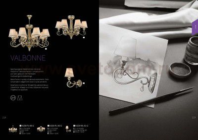 Люстра Maytoni H258-PL-06-G Valbonne