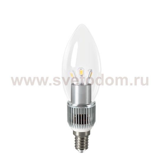 Лампа Gauss LED B35 Candle Crystal clear 5W E14 4100K HA103201205-D