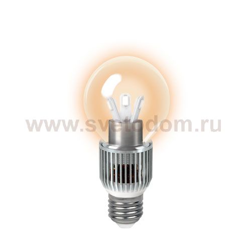 Лампа Gauss LED Globe-dim Crystal clear 5W E27 4100K диммируемая (HA105202205-D)