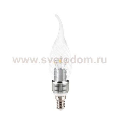 Лампа Gauss LED Candle Tailed Special Crystal clear 5W E14 4100K диммируемая (HA133201205-D)