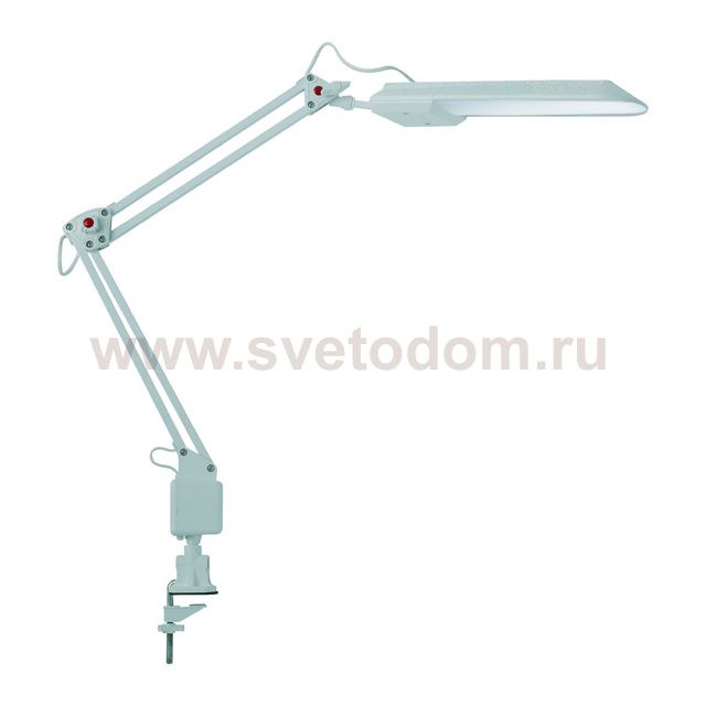 Светильник настольный светодиодный на струбцине Kanlux HERON LED W (27601)