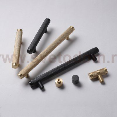 Ручка-кнопка HK009 brass