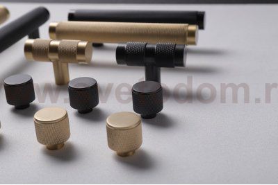 Ручка-кнопка HK009 brass