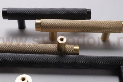Ручка-скоба HK011 10.2 cm black