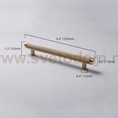 Ручка-скоба HK012 20.3 cm brass