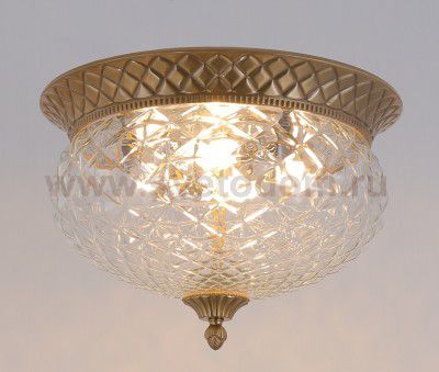 Светильник потолочный Crystal lux HOLA PL4 BRONZE 2000/104