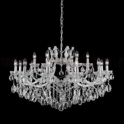 Люстра Crystal Lux HOLLYWOOD SP12+6 CHROME (2010/318)