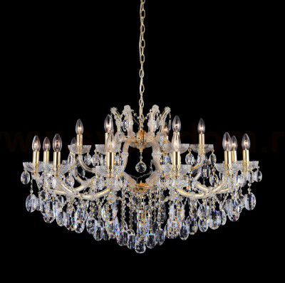 Люстра Crystal Lux HOLLYWOOD SP12+6 GOLD (2011/318)