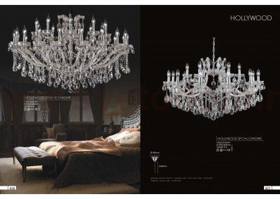 Люстра Crystal Lux HOLLYWOOD SP8 CHROME (2010/308)