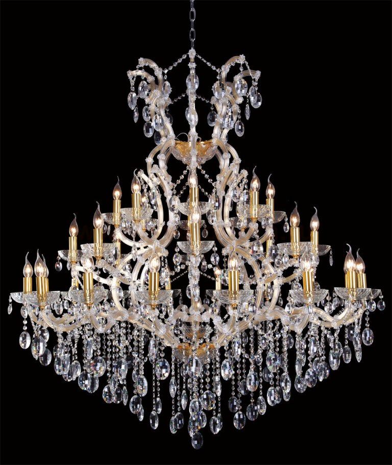 Люстра Crystal Lux HOLLYWOOD SP16+8+8 GOLD (2011/332)