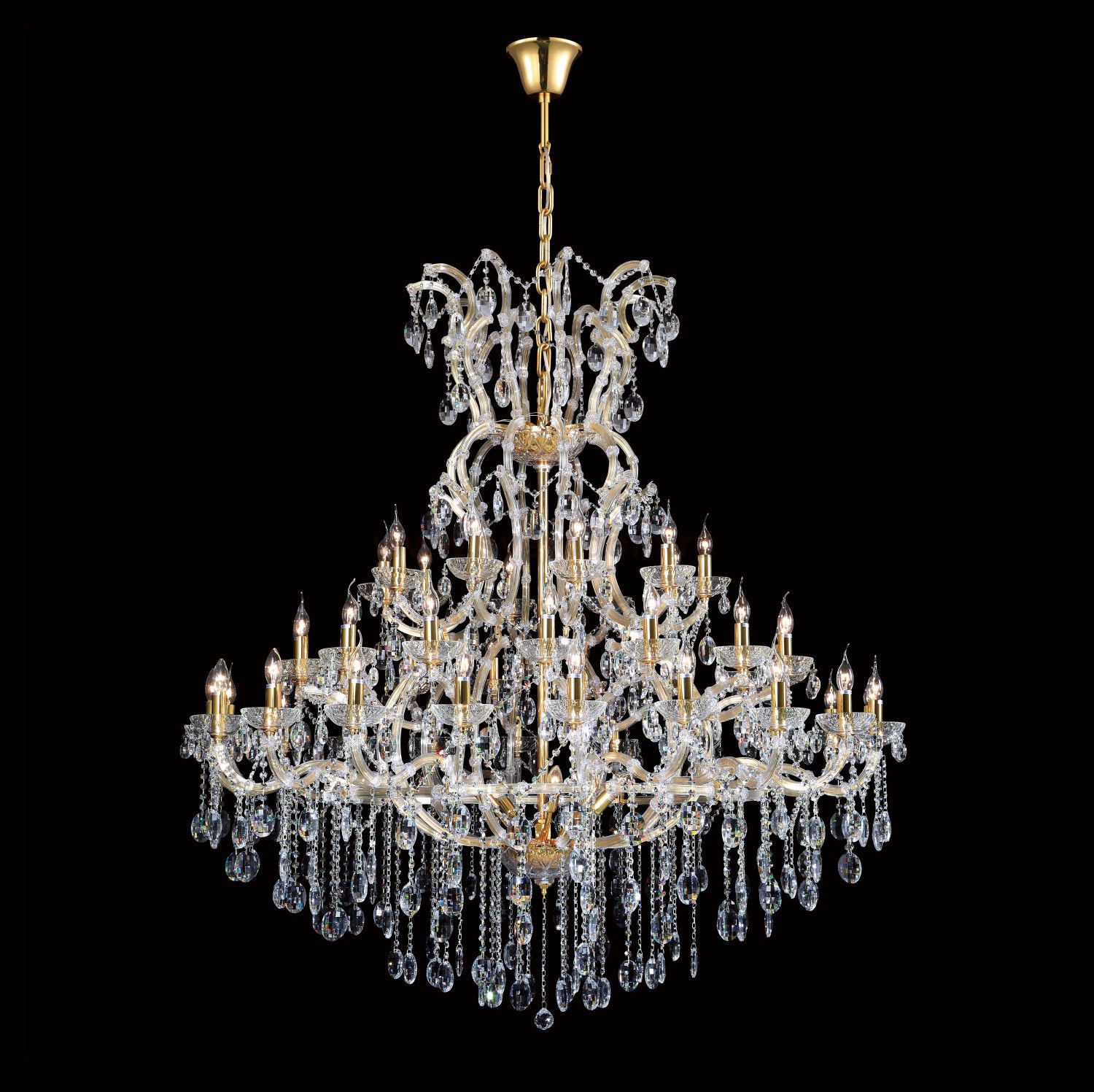 Люстра Crystal Lux HOLLYWOOD SP53 GOLD (2011/353)