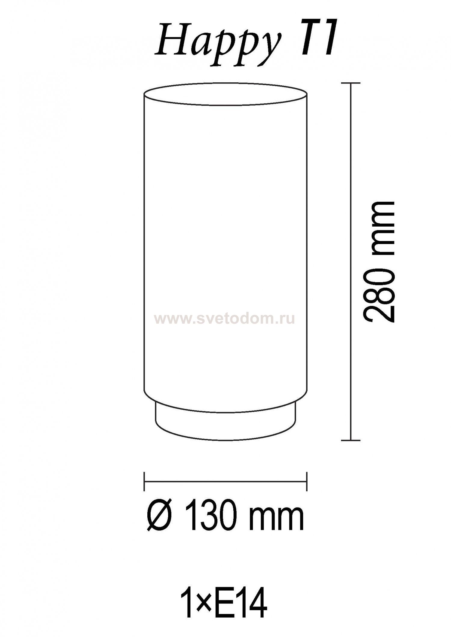 Настольный светильник Happy T1 18 99gb, металл(голубой)/ткань(сова)/лента(голубая), Н28, 1 x E14 40W
