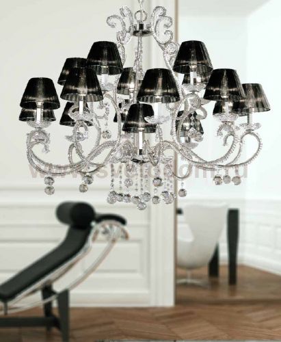 Подвесной светильник Masiero ILCRISTALLO 16 Cromo Lucido CR