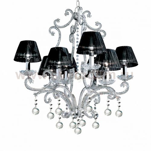 Подвесной светильник Masiero ILCRISTALLO 8 Cromo Lucido SW