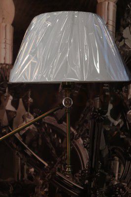 Торшер классический с абажуром Arte Lamp A5620PN-1AB ORLANDO