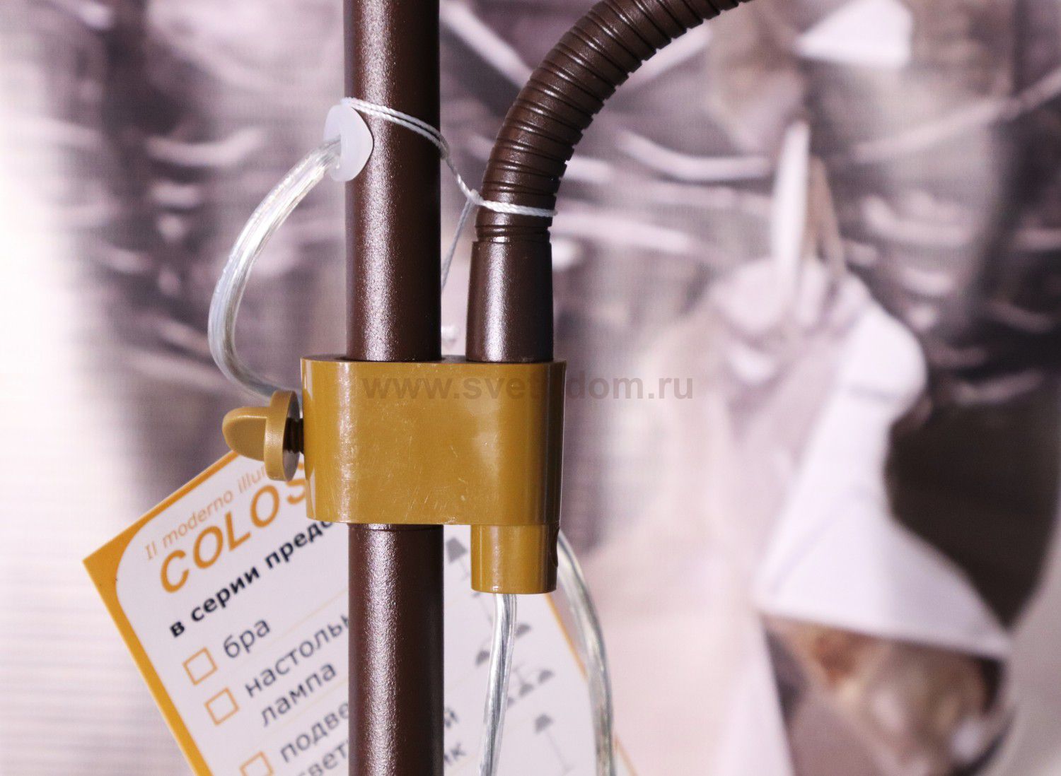 Торшер венге Colosseo 41209/F