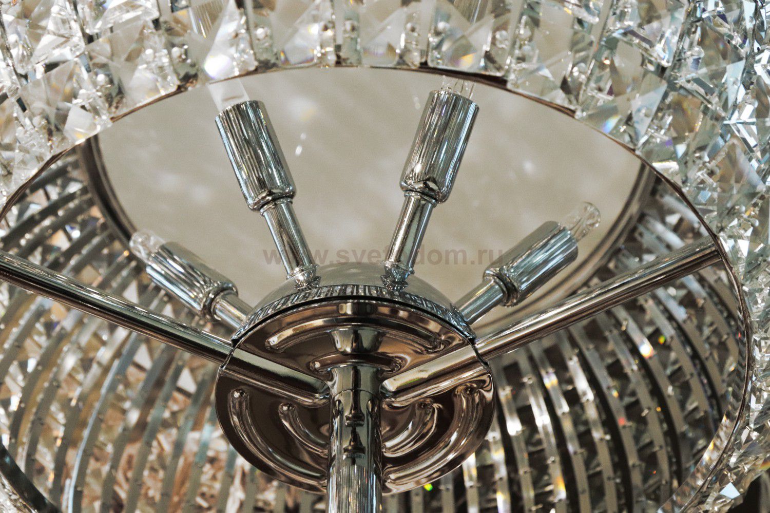 Торшер напольный Odeon light 1606/6F CRISTA