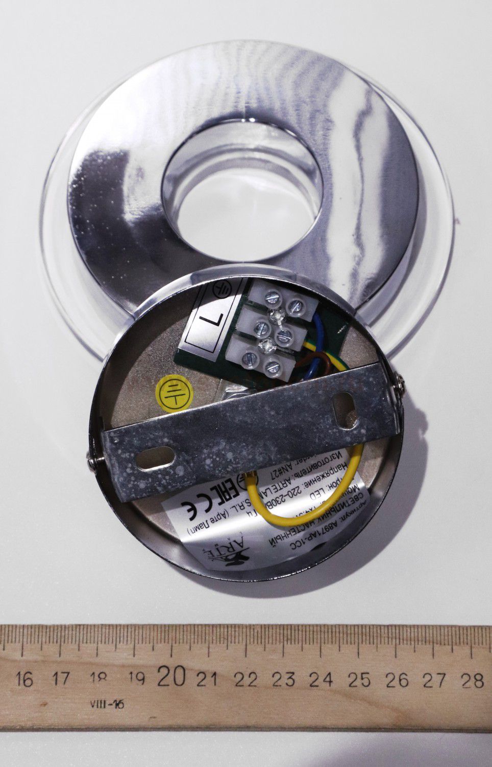 Светильник настенный бра Arte lamp A8971AP-1CC FASCIO