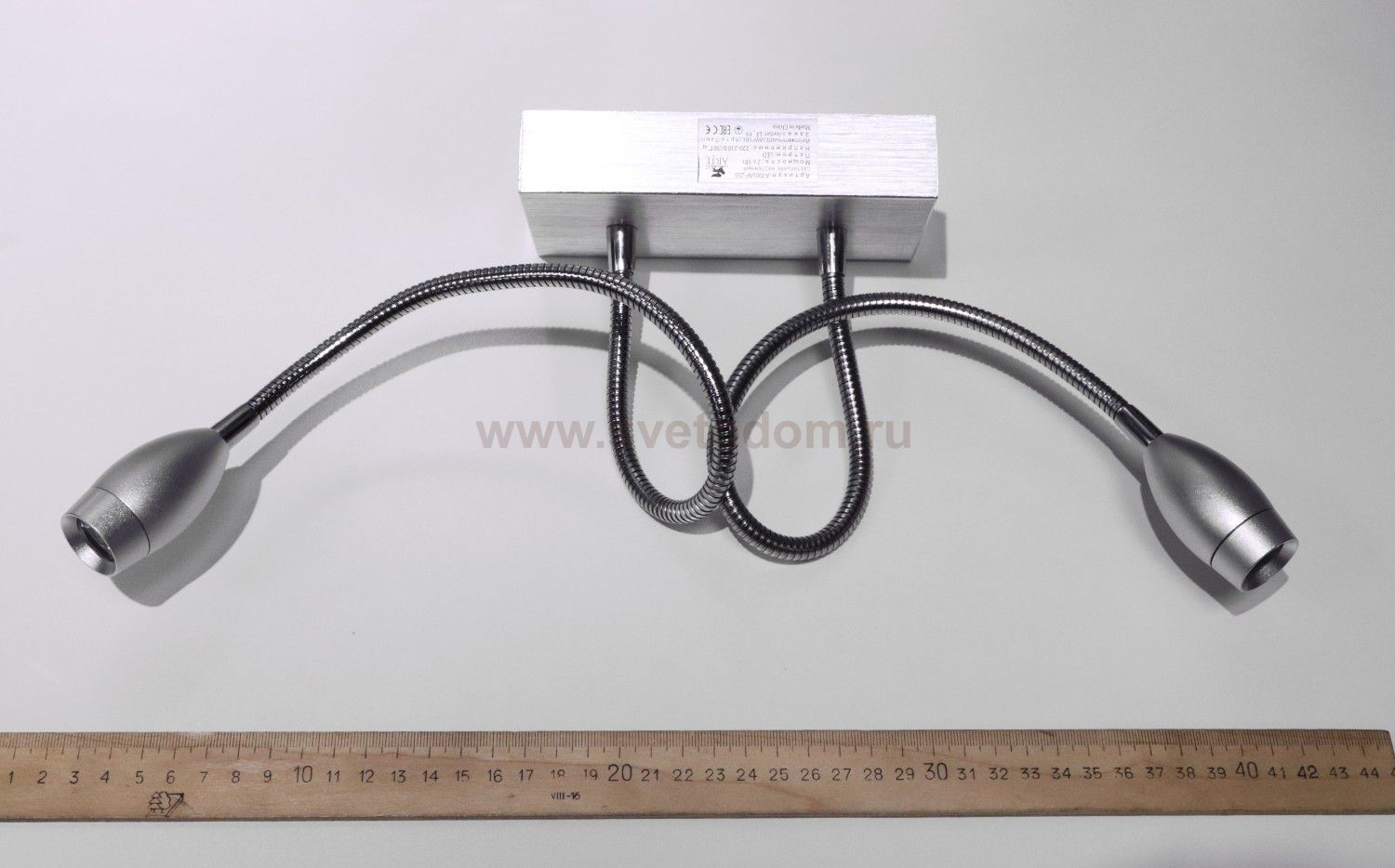 Светильник настенный Arte lamp A7003AP-2SS Picture light led