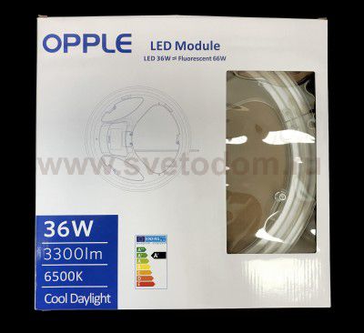 Лампа кольцевая LED E C 36W 6500K module Opple