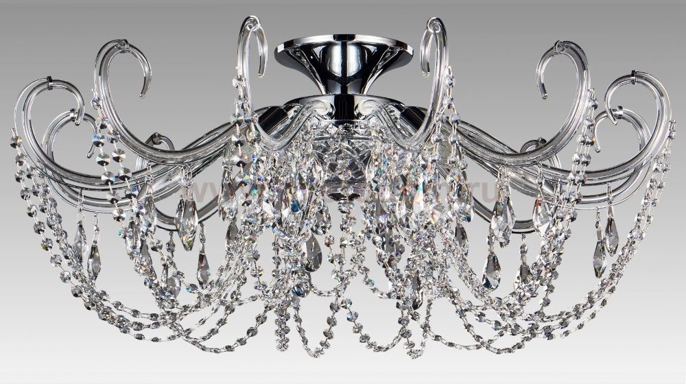 Светильник Crystal lux IMPERIA PL6 CHROME/TRANSPARENTE