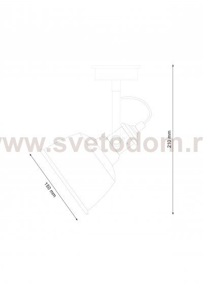 Lucia Tucci INDUSTRIAL W1820.1 SAND SILVER Светильник