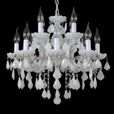 Люстра INES SP8+4 WHITE (2043/312) Crystal lux