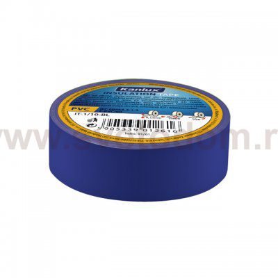 Изолента пвх Kanlux IT-1/20-BL (1275)