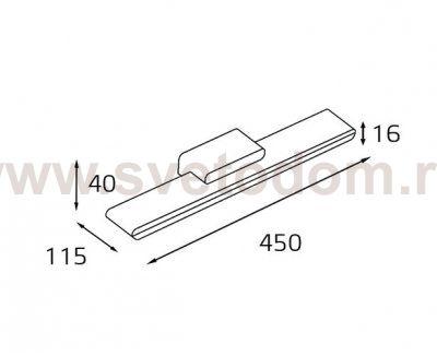 IT01-1088/45 black светильник настенный Italline