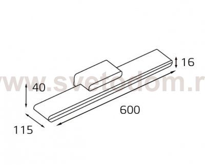IT01-1088/60 white светильник настенный Italline